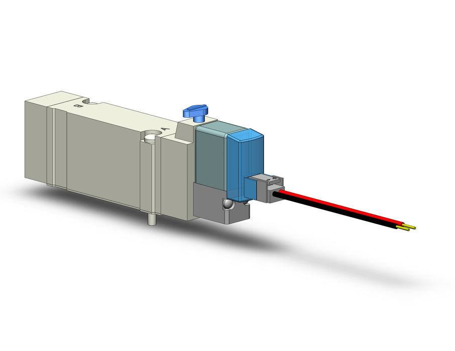 SY5140-5LUE VALVE, SGL SOL, BASE MT (DC)