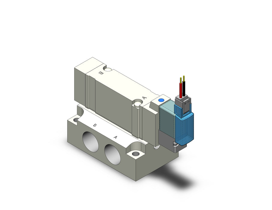 SY5140-5M-02N VALVE, SGL SOL, BASE MT (DC)