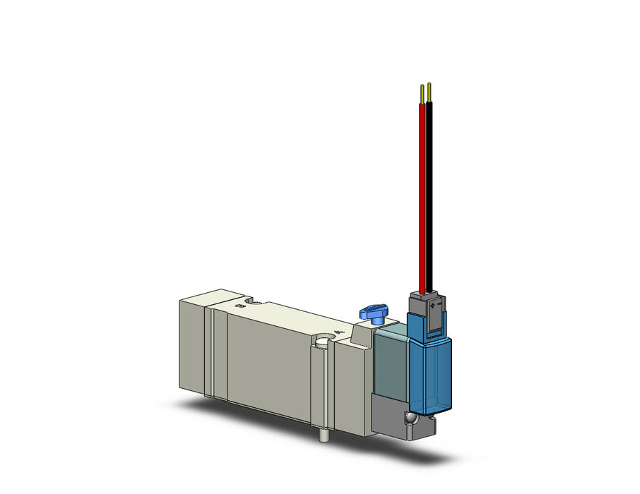 SY5140-5MZE VALVE, SGL SOL, BASE MT (DC)