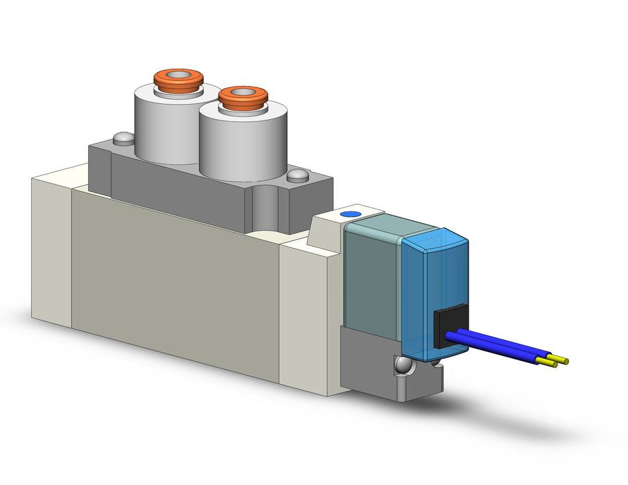SY5160-5G-N3 VALVE, SGL SOL, CASSETTE (DC)