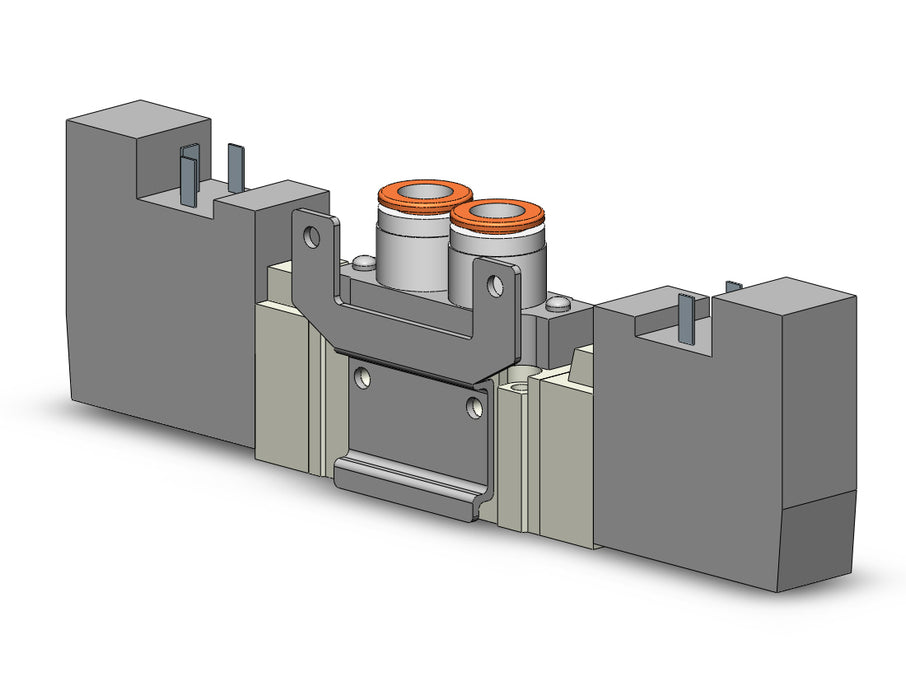 SY5220-3YO-C8-F2 5 port solenoid valve