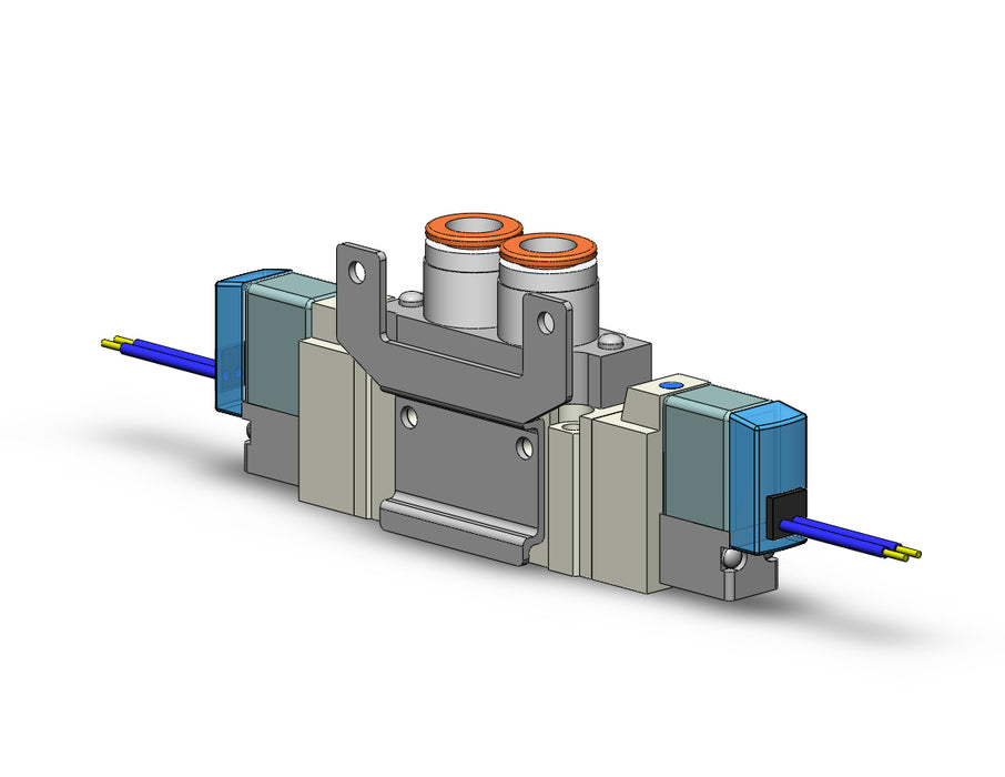 SY5220-5H-C8-F2 5 port solenoid valve