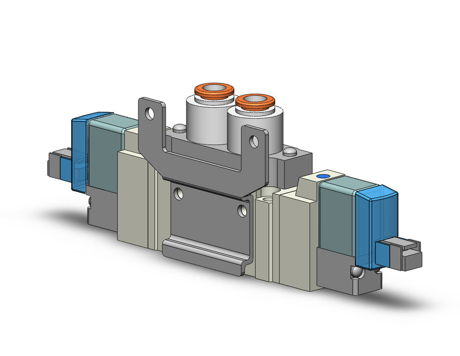 SY5220-5LNZ-C6-F2 VALVE, DBL SOL, BODY PT (DC)