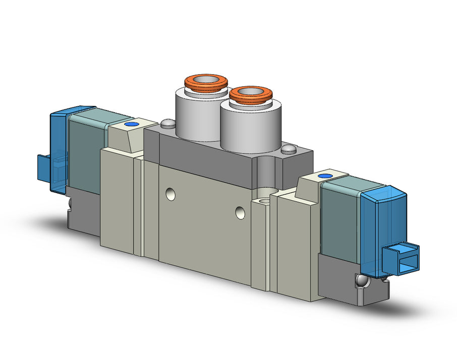 SY5220-5LOU-C6 VALVE, DBL SOL, BODY PT (DC)