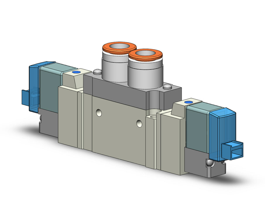 SY5220-5LOZ-C8 VALVE, DBL SOL, BODY PT (DC)