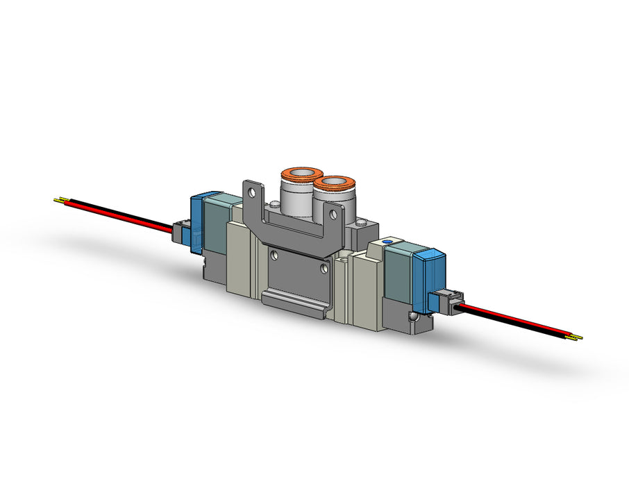 SY5220-5LZ-C8-F2 5 port solenoid valve
