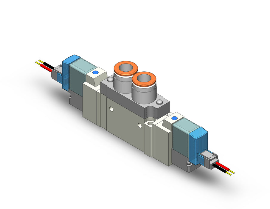 SY5220-5LZ-C8 VALVE, DBL SOL, BODY PT (DC)