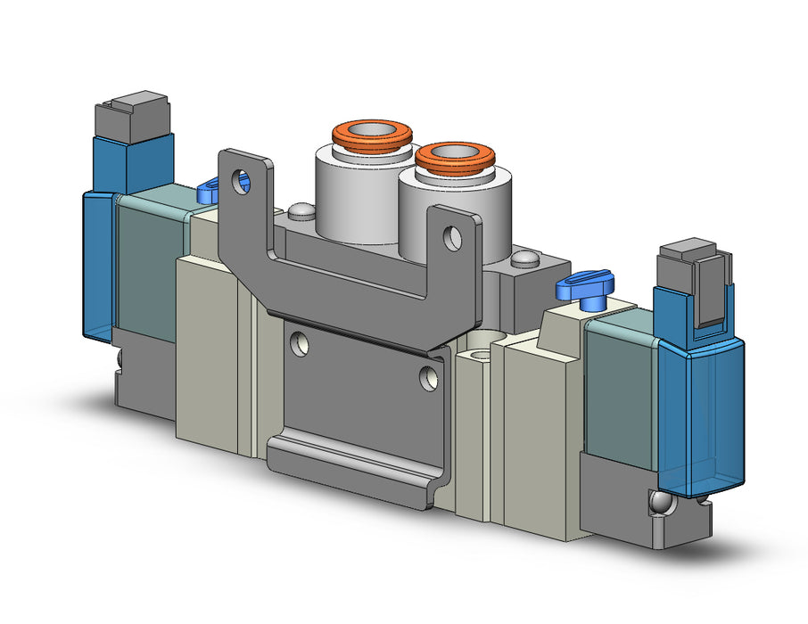 SY5220-5MNUE-C6-F2 VALVE, DBL SOL, BODY PT (DC)