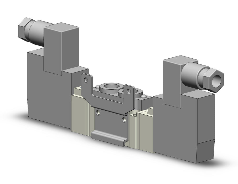 SY5220-6DZ-01T-F2 VALVE, DBL SOL, BODY PT, DIN