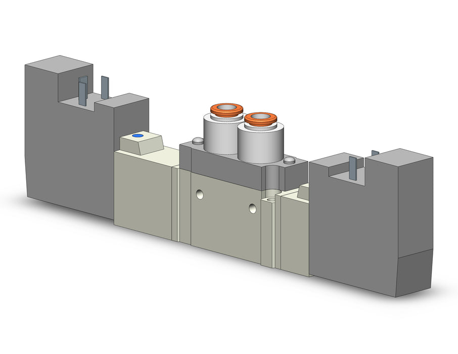 SY5320-5DO-C6 VALVE, DBL SOL, BODY PT