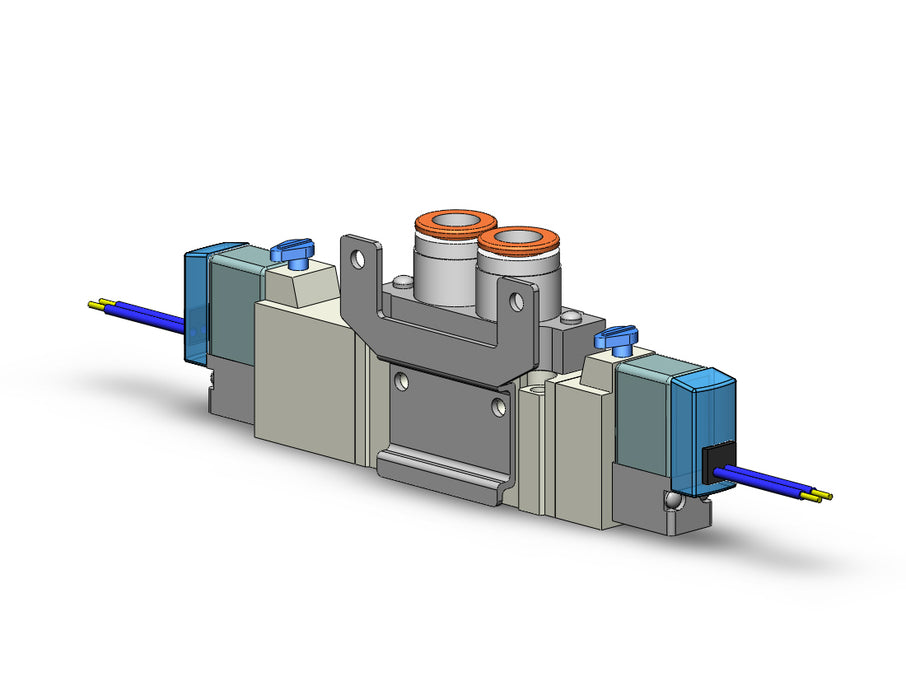 SY5320-5GZE-C8-F2 5 port solenoid valve