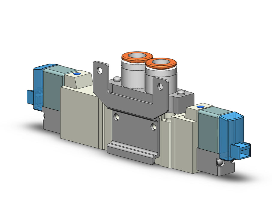 SY5320-5LOZ-C8-F2 VALVE, DBL SOL, BODY PT (DC)