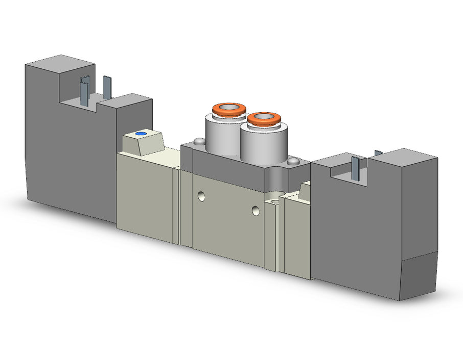 SY5320-5YO-C6 VALVE, DBL SOL, BODY PT