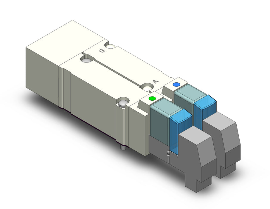 SY5345-5FU 5 port solenoid valve