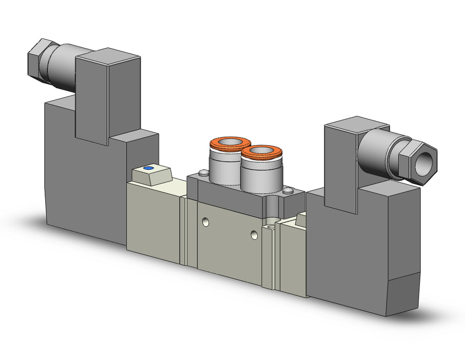 SY5420-5D-C8 5 port solenoid valve