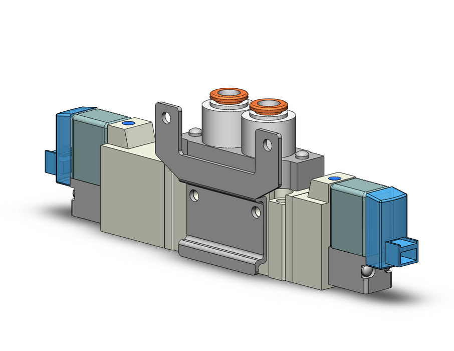 SY5420-5LOZ-C6-F2 VALVE, DBL SOL, BODY PT (DC)