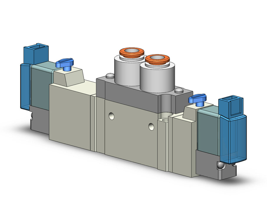 SY5420-5MOUE-C6 5 port solenoid valve