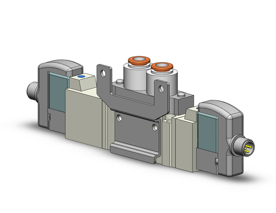 SY5420-5WOU-C6-F2 VALVE, DBL SOL, BODY PT