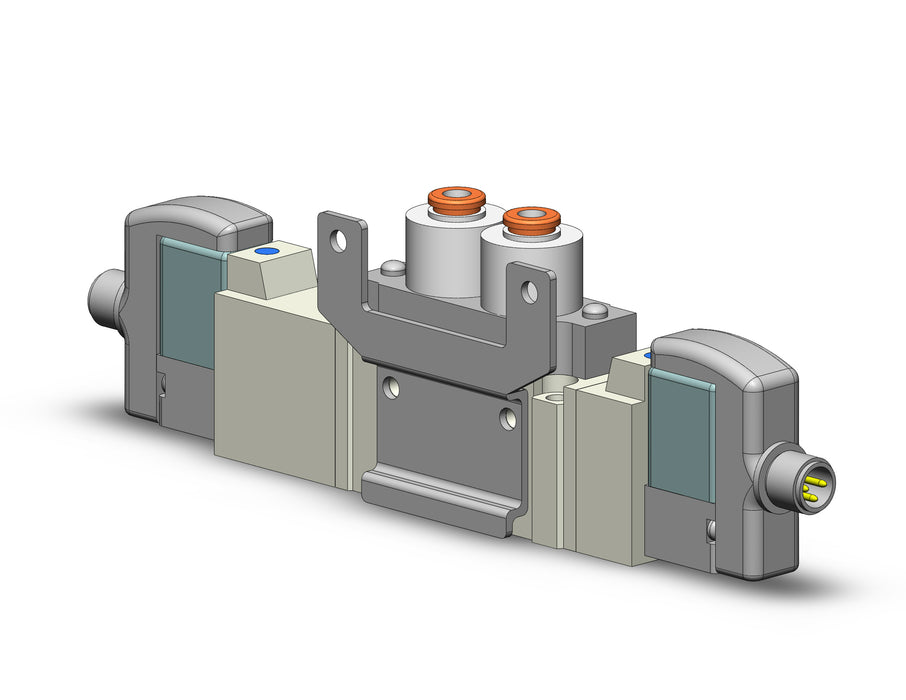 SY5420-5WOZ-N3T-F2 VALVE, DBL SOL, BODY PT