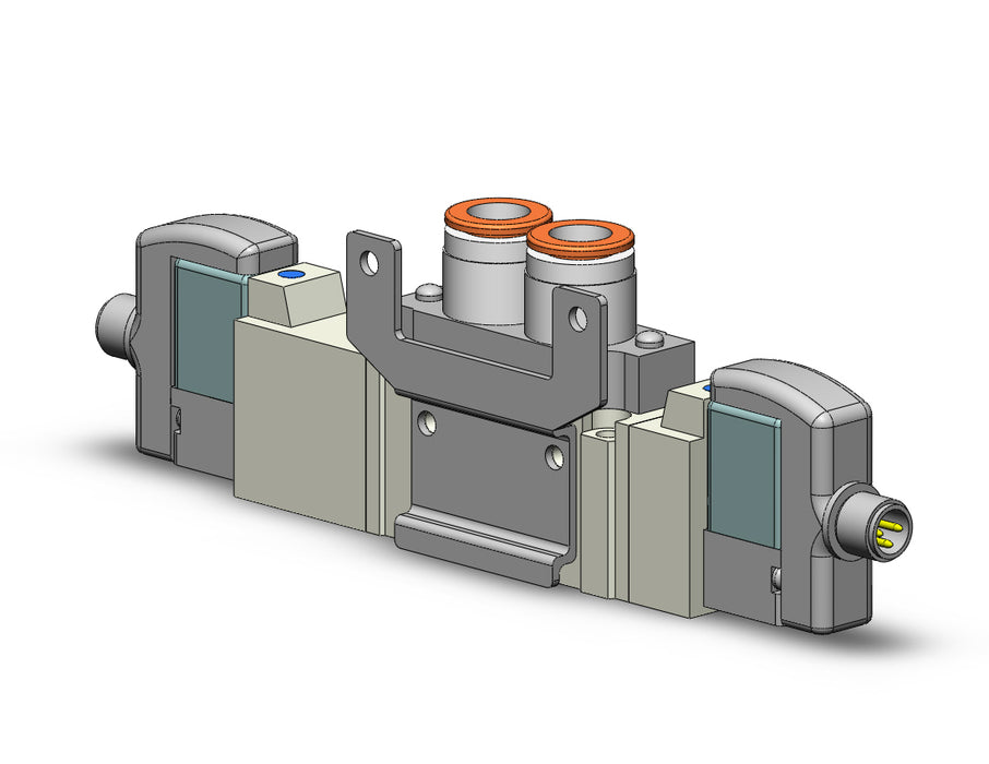 SY5420-5WOZ-N9T-F2 VALVE, DBL SOL, BODY PT