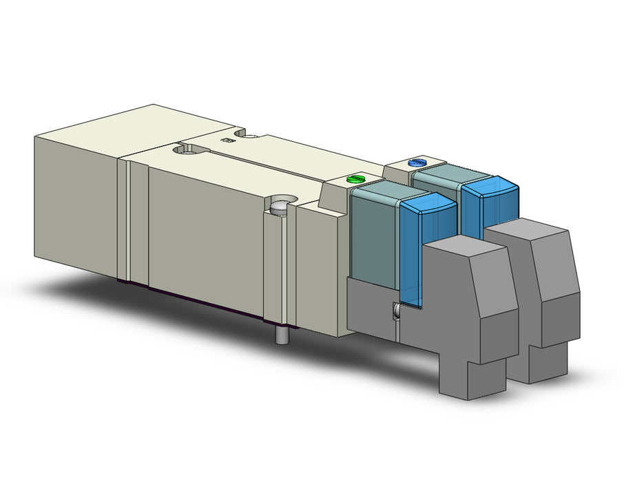 SY5445-5FUD 5 port solenoid valve