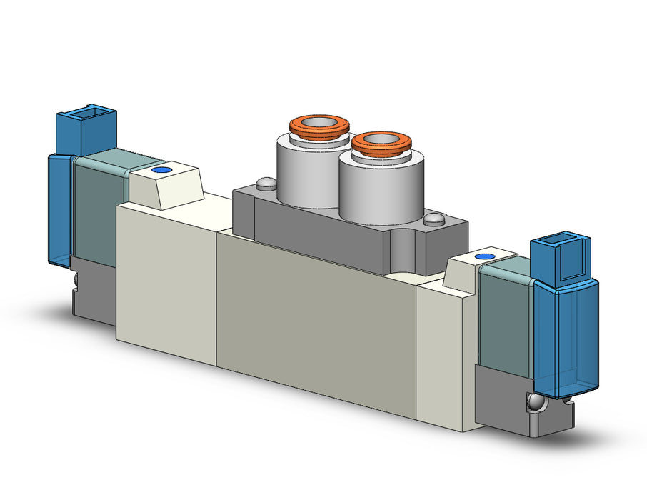 SY5460-5MOU-C6 VALVE, DBL SOL, CASSETTE (DC)