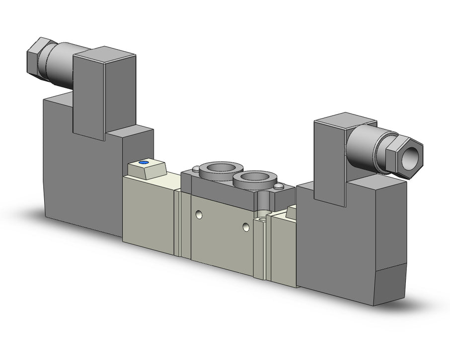 SY5520-5DZ-01 VALVE, DBL SOL, BODY PT, DIN