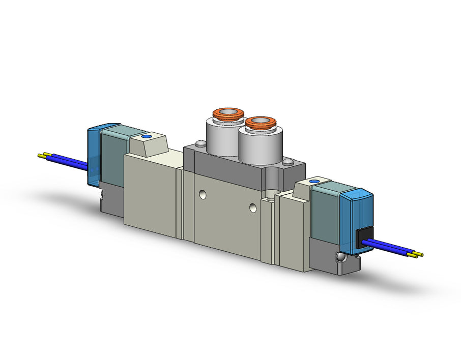 SY5520-5G-C6 VALVE, DBL SOL, BODY PT (DC)