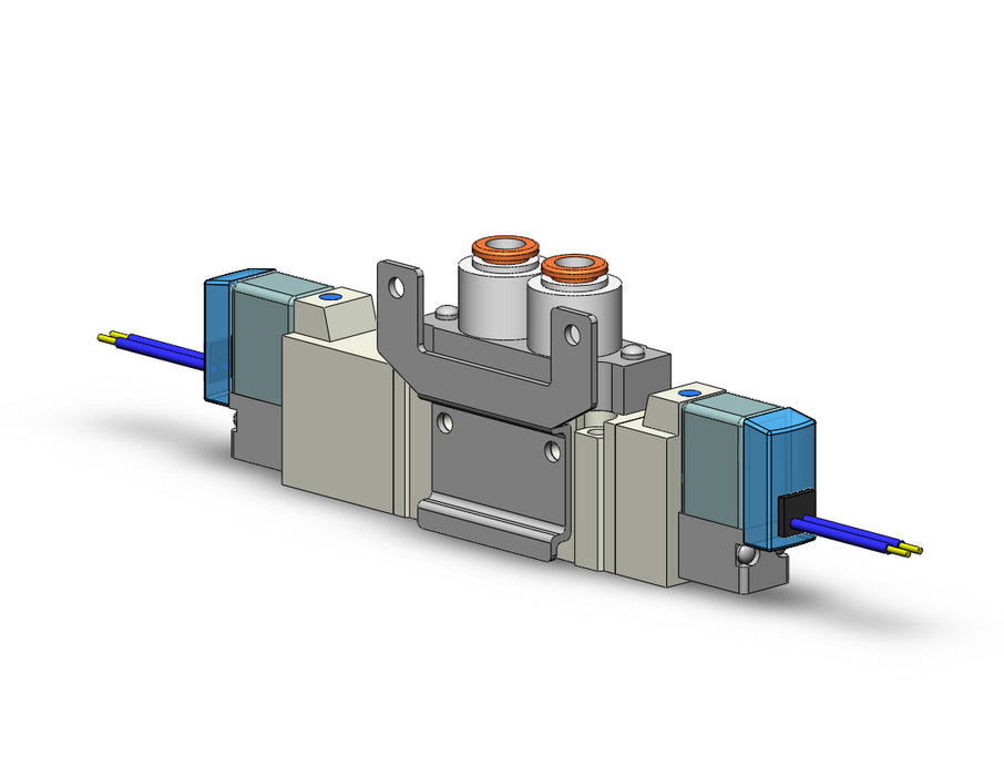SY5520-5H-C6-F2 VALVE, DBL SOL, BODY PT (DC)