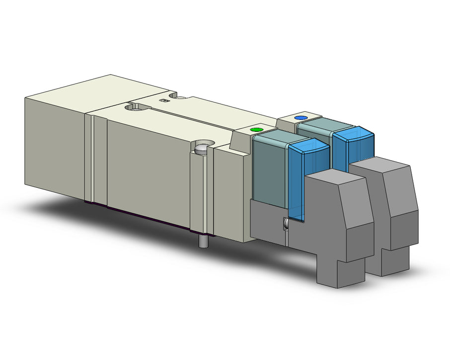 SY5545-5FU 5 port solenoid valve
