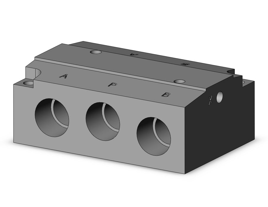 SY7000-27-1N SUBPLATE 1/4"