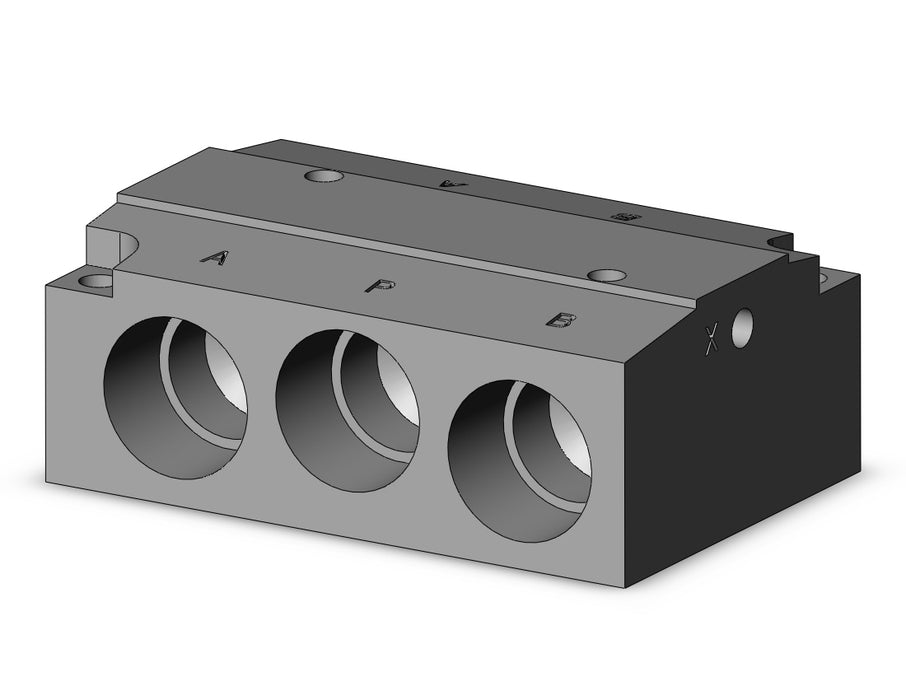 SY7000-27-2T SUBPLATE 3/8" NPTF