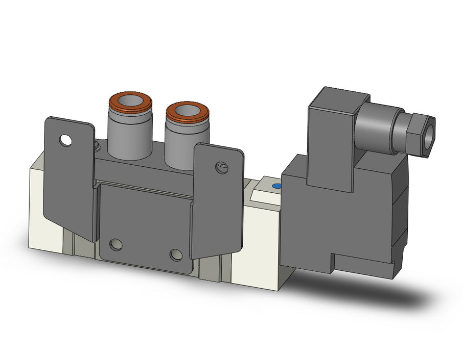 SY7120-1DZ-C8-F2 VALVE, SGL SOL, BODY PT, DIN
