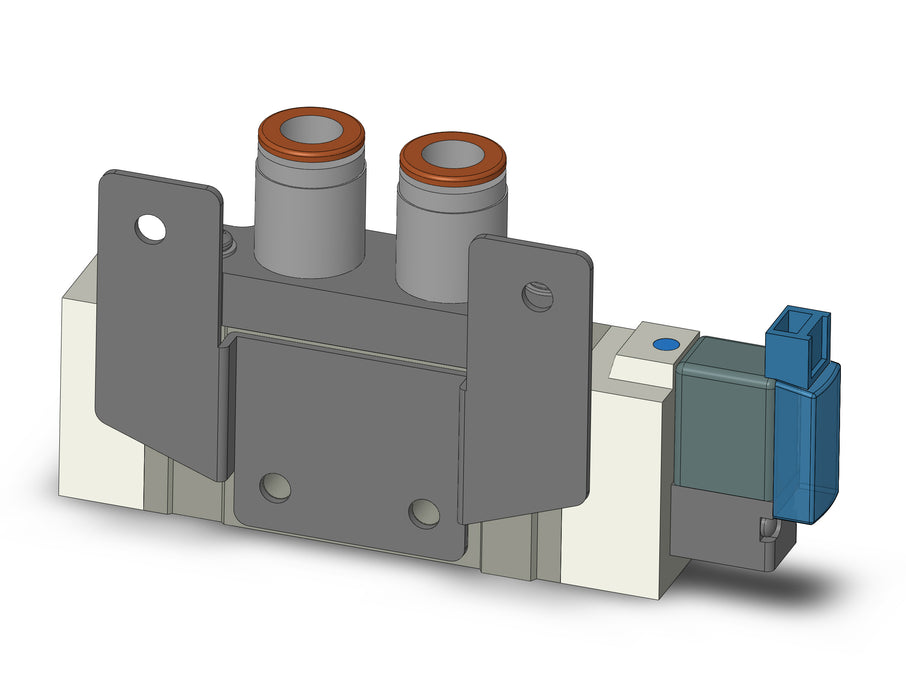 SY7120-1MOZ-C8-F2 5 port solenoid valve