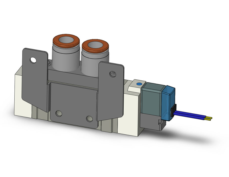 SY7120-3H-N11T-F2 VALVE, SGL SOL, BODY PT (AC)