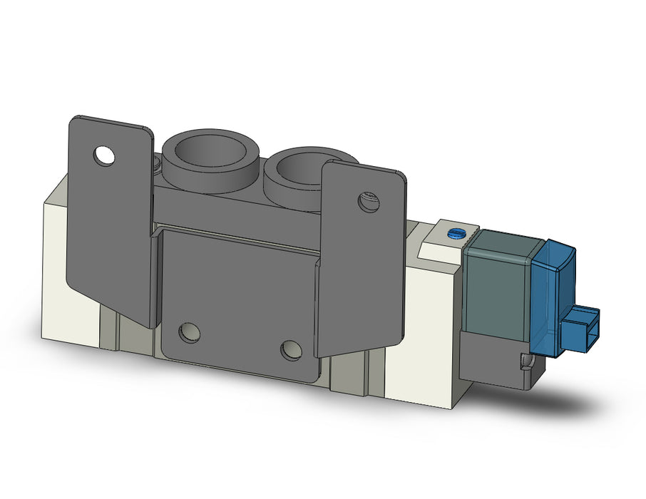 SY7120-4LOZD-02T-F2 VALVE, SGL SOL, BODY PT (AC)