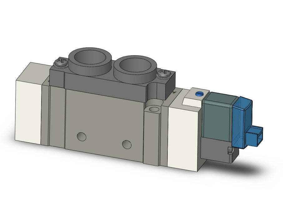 SY7120-4LOZD-02 VALVE, SGL SOL, BODY PT (AC)