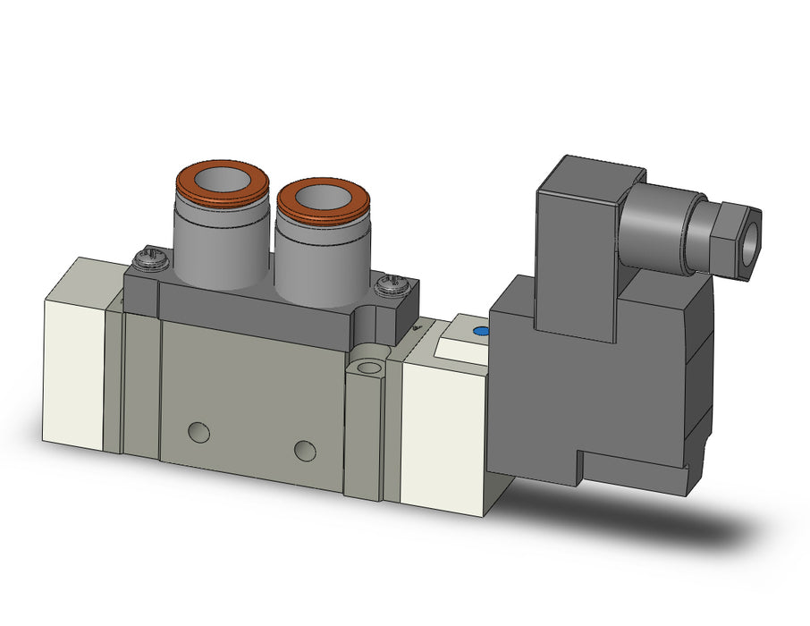 SY7120-5DZ-C10N VALVE, SGL SOL, BODY PT, DIN