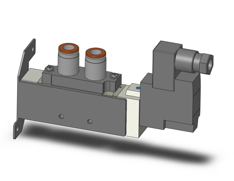 SY7120-5DZ-N9T-F1 VALVE SGL SOL, BODY PT, DIN