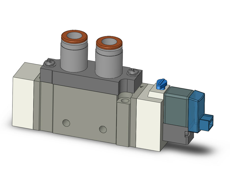SY7120-5LOUE-C8 VALVE, SGL SOL, BODY PT (DC)