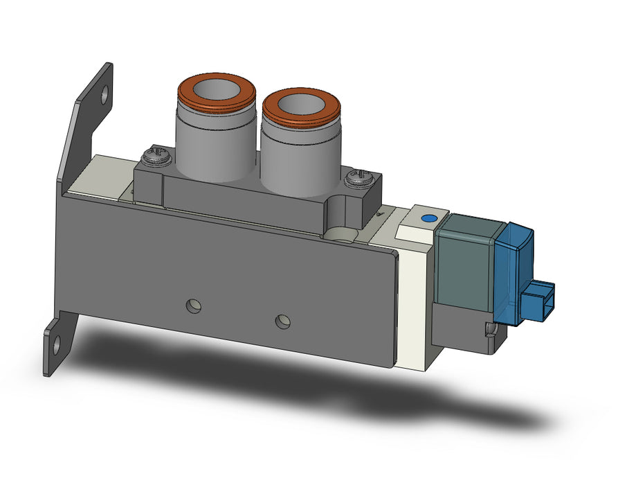 SY7120-5LOZ-C10-F1 VALVE, SGL SOL, BODY PT (DC)