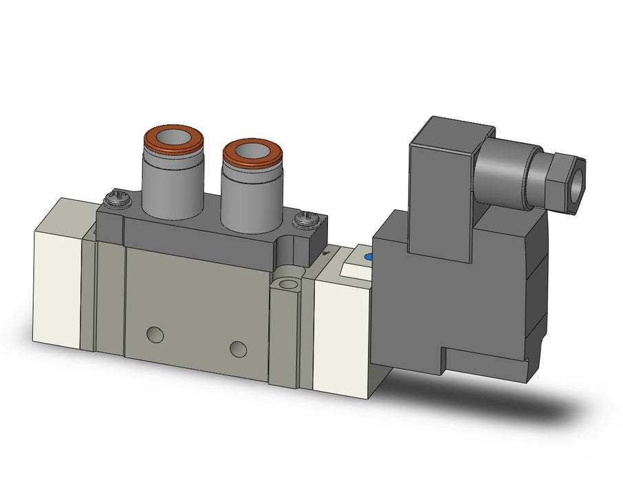 SY7120-5Y-C8F VALVE, SGL SOL, BODY, PT, DIN