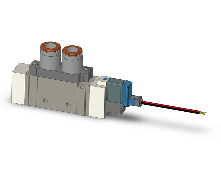 SY7120-6LZ-C10 VALVE, SGL SOL, BODY PT (DC)