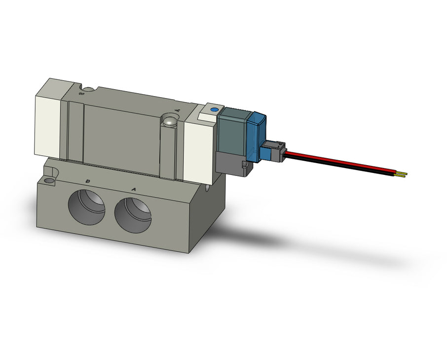 SY7140-5L-03T VALVE, SGL SOL, BASE MT (DC)