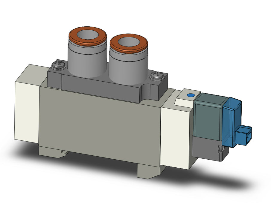 SY7160-4LOZ-N11 VALVE, SGL SOL, CASSETTE (AC)