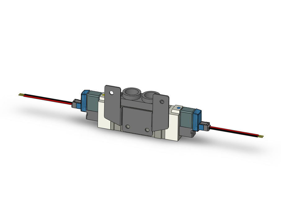 SY7220-1L-02-F2 VALVE, DBL SOL, BODY PT (AC)