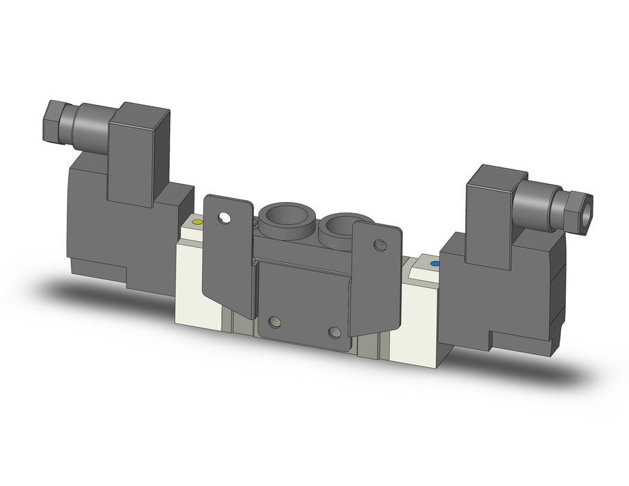 SY7220-3DZ-02N-F2 VALVE, DBL SOL, BODY PT, DIN