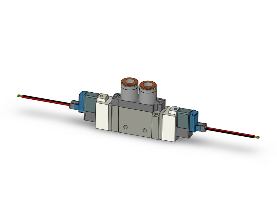 SY7220-3L-N11T VALVE, DBL SOL, BODY PT (AC)