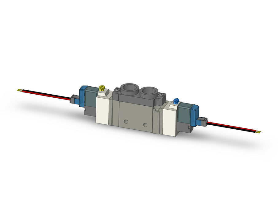 SY7220-3LZE-02 VALVE, DBL SOL, BODY PT (AC)