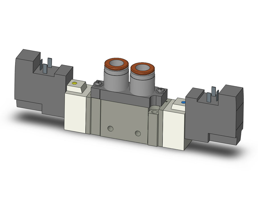 SY7220-5DO-C10F VALVE, DBL SOL, BODY PT